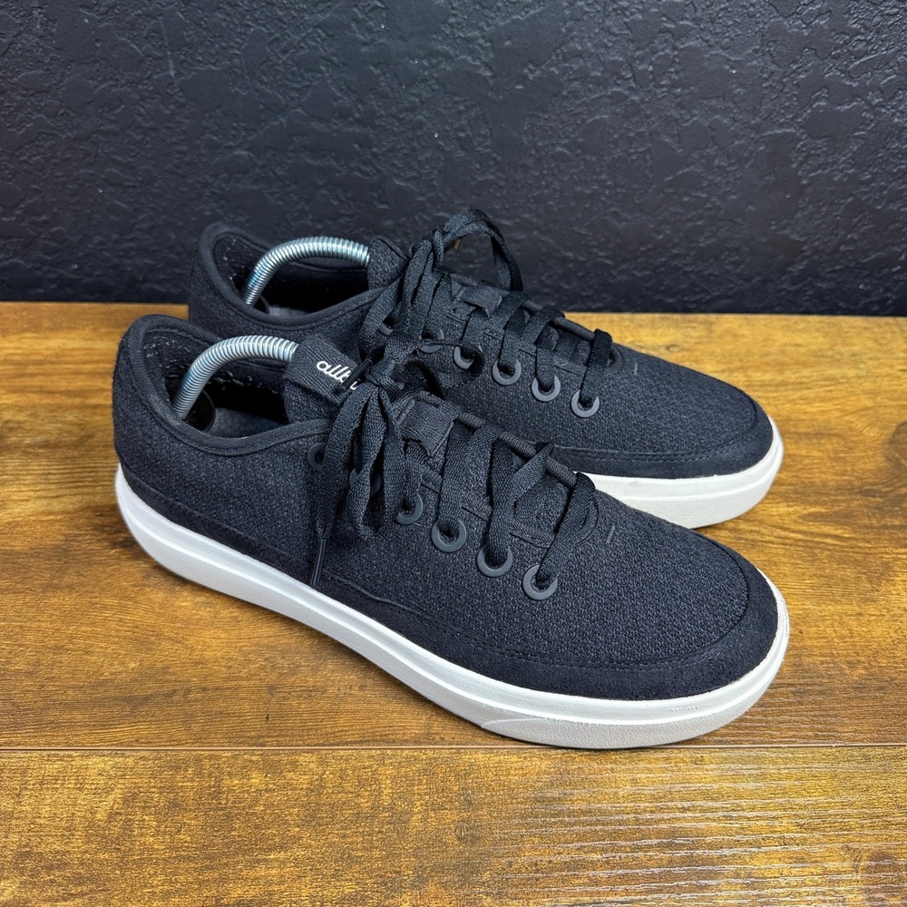 Allbirds Wool Piper Black ZQ Merino Wool Sneakers Mens Size 10.5